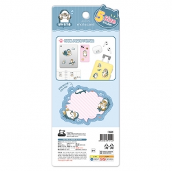 mofusand 5-Size Sticker Shark Friends