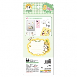 mofusand 5-Size Sticker Fruit Friends