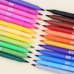 24-Color Calligraphy Brush Pen Set Vol. 2