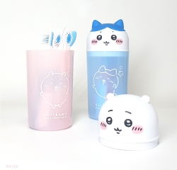 Chiikawa Kids Toothbrush 4P & Cup Set, Random