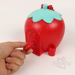 Hello Kitty Strawberry Key-Lock Coin Bank