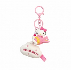 Hello Kitty Airplane Keyring
