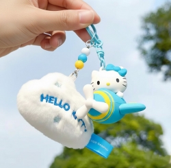 Hello Kitty Airplane Keyring