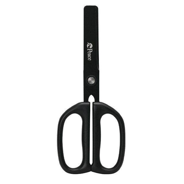 Peace Kids Black Square Safety Scissors