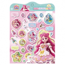 Princess Teenieping 6 BIG Glitter Sticker, Random
