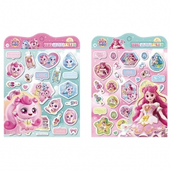 Princess Teenieping 6 BIG Glitter Sticker, Random