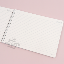PP Wide Half Line Notebook, Random