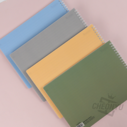 PP Wide Half Line Notebook, Random