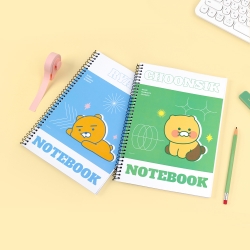 Kakao Friends Vivid Spiral Notebook
