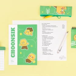 Kakao Friends Vivid New Semester Bound Notebook (Set of 10)