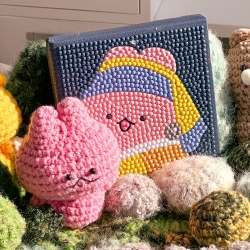 Soondeok Parody Canvas Diamond Painting, Random