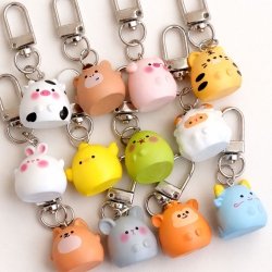 Zodiac Animal Random Keyring