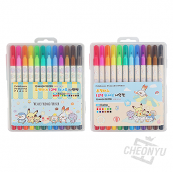 Pokémon 12-Color Washable Sign pen, Random