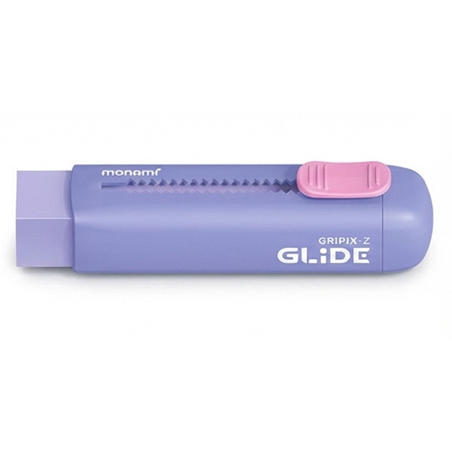 Monami Grefix Z Eraser Glide_Blue, Sets of 20pcs