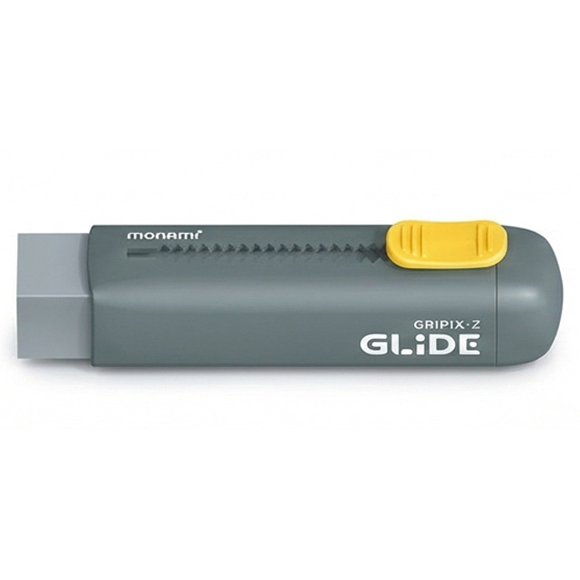 Monami Grefix Z Eraser Glide_Grey, Sets of 20pcs