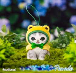 Mofusand Green Frog, Red/Yellow Frog