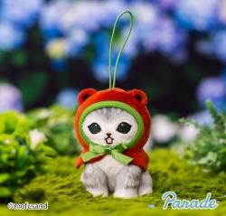 Mofusand Green Frog, Red/Yellow Frog