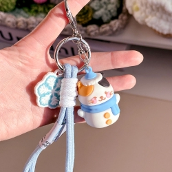 Animal Snowman Keyring, Random