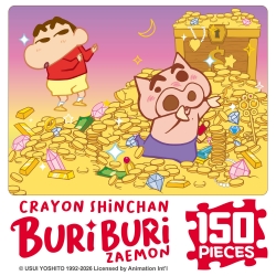 Crayon Shin-chan Jigsaw Puzzle 150P Money Shower