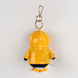 Pingu Raincoat Keyring 10cm