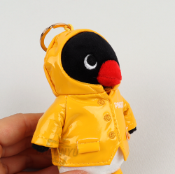 Pingu Raincoat Keyring 10cm