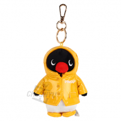 Pingu Raincoat Keyring 10cm
