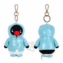 Pingu Raincoat Keyring 10cm