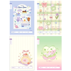 School Notices Notebook Pink, Wide Ruled, 10 Pack 