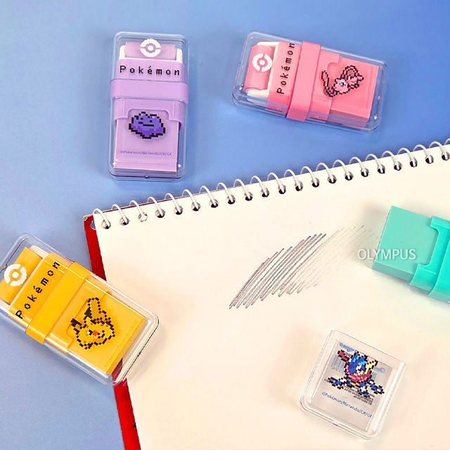Pokémon Roller Eraser, 24PCS