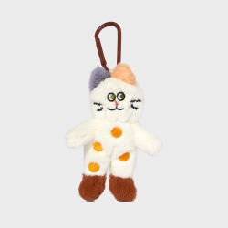 Hunter Cat's Plush Keychain