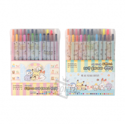 Pokémon 24-Color Slider Colored Pencils, Random