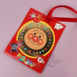Anpanman Birthday 3D Pop-Up Card with Medal