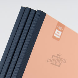 Simple Wide Openable Line Note