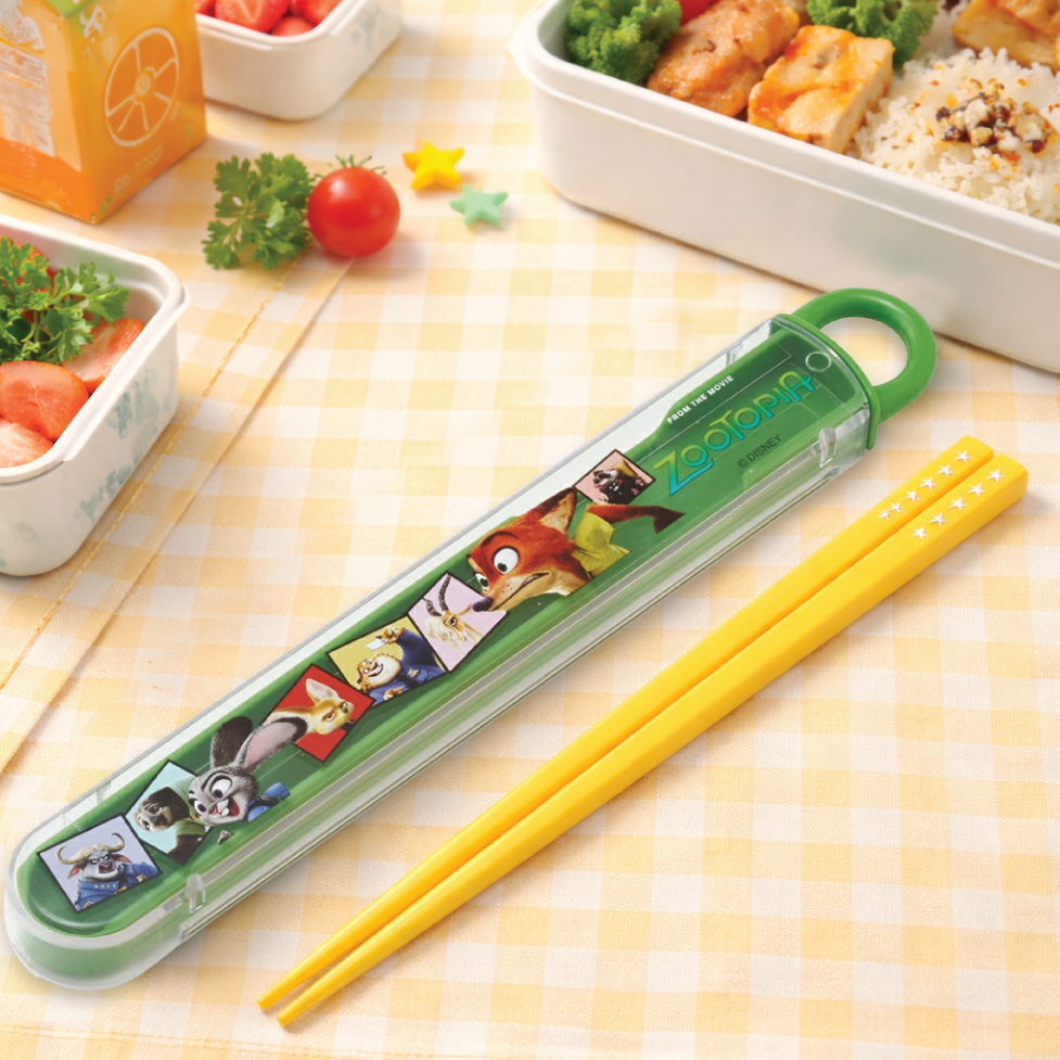 Zootopia Slide Chopsticks Set 16.5cm