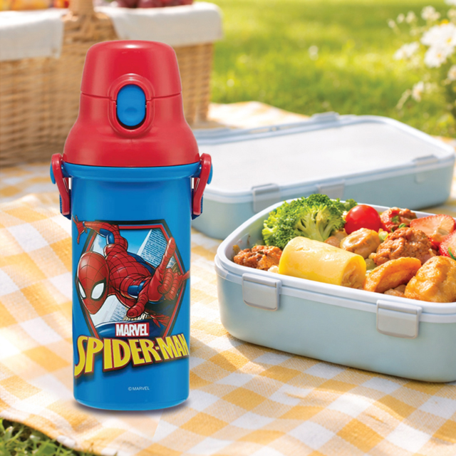 Spider-Man 25 One-Touch Water Bottle 480ml