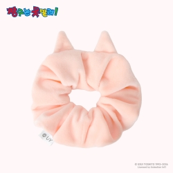 Crayon Shin-chan Buriburi Zaemon Embroidery Hair Scrunchie