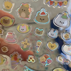 Hologram Jelly Stickers Series 2 (Random)