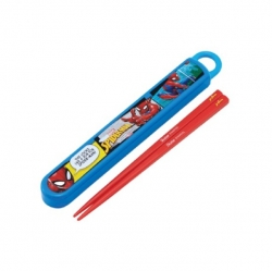 Spider-Man 25 Slide Chopsticks Set 16.5cm