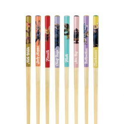 Zootopia Wooden Chopsticks 21cm (8 Pairs Set)