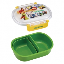 Zootopia Dome-shaped 1-Tier Round Lunch Box 360ml