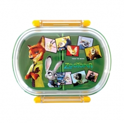 Zootopia Dome-shaped 1-Tier Round Lunch Box 360ml
