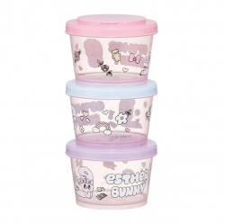 Esther Bunny Joint Storage Containers (3-Piece Set)