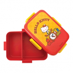 Hello Kitty Old School 4-Sided Lock Lunch Box 650ml