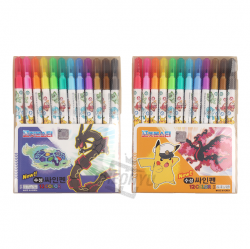Pokémon 12-Color Sign Pen, Random