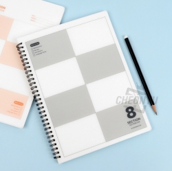 Simple 8-Grid Notebook, Random