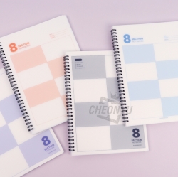 Simple 8-Grid Notebook, Random