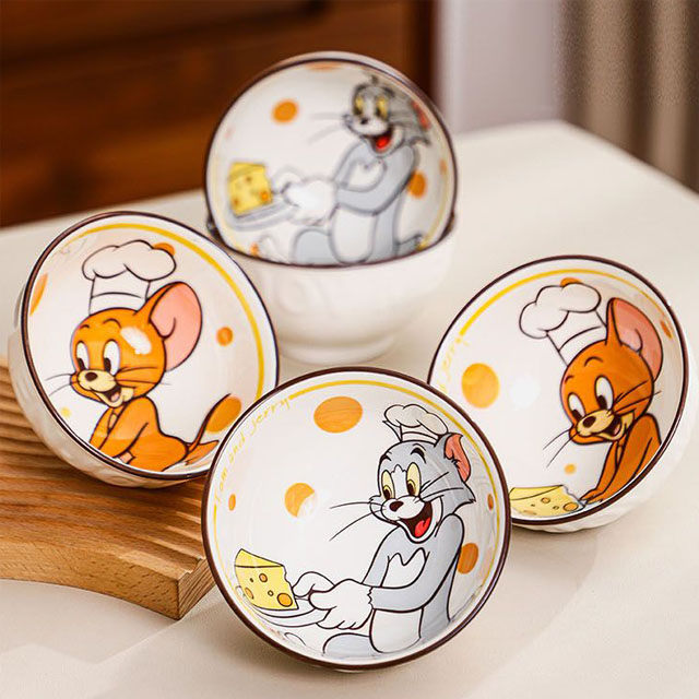 톰과제리 세라믹 공기밥 6P 세트