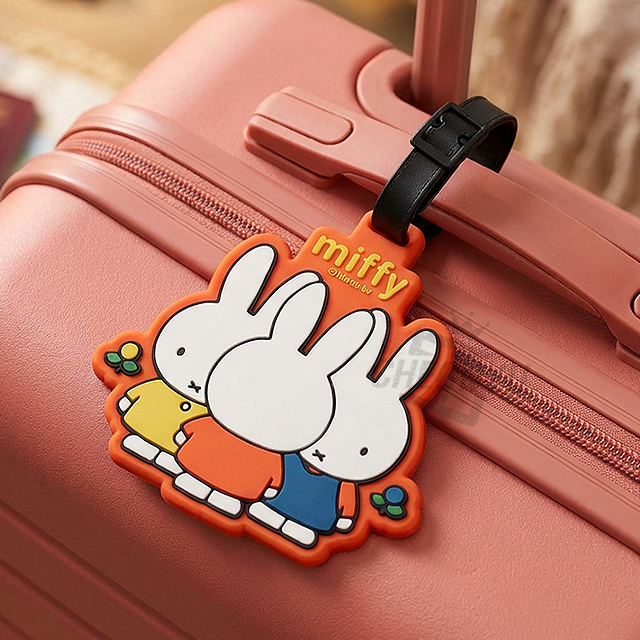 Miffy & Friends Luggage Name Tag_Orange