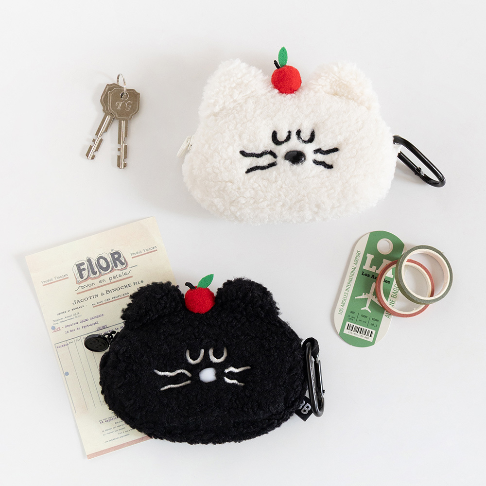 Brunch Brother Mogry Boucle Card Wallet