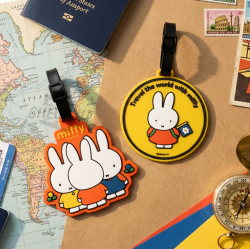 Miffy Luggage Name Tag_Yellow